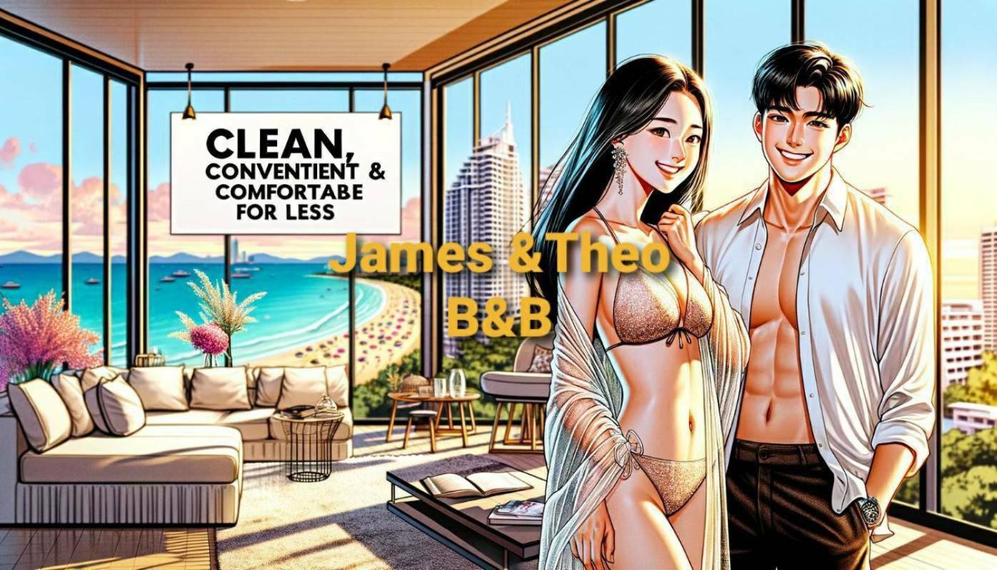 The Edge Central Pattaya Seaview With Infinity Pool & Free Netflix Luaran gambar